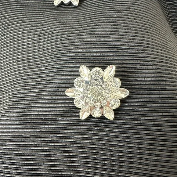 NWT L'AGENCE Brooke Double-Breasted Blazer in Black Rhinestone SZ US 12 - Picture 5 of 9